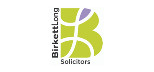 Birkett Long Solicitors logo on a white background.